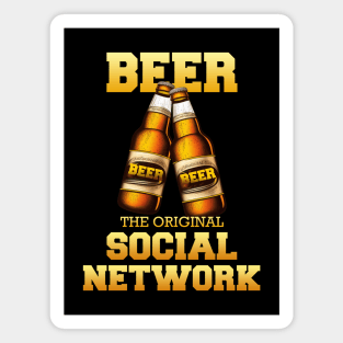 Beer - The original social network Magnet